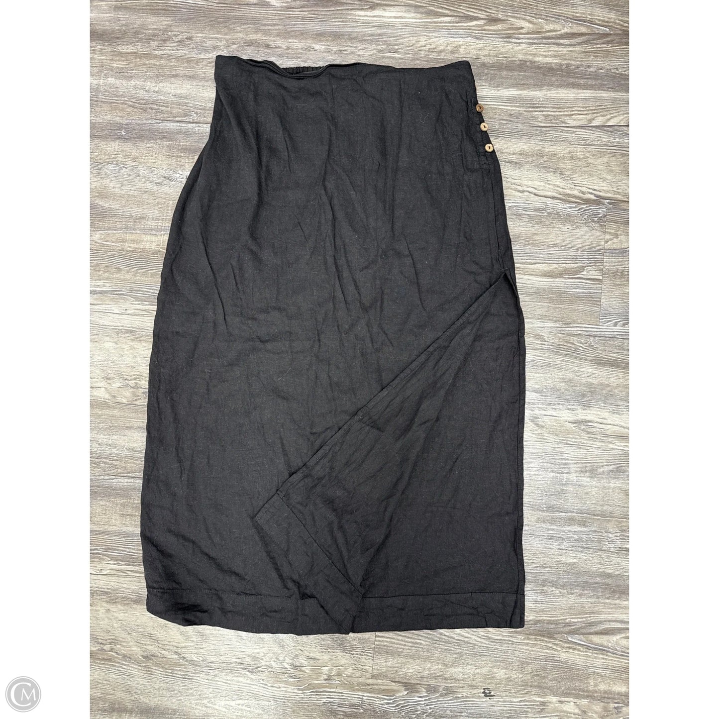 Skirt Maxi By Cmc In Black, Size: M
