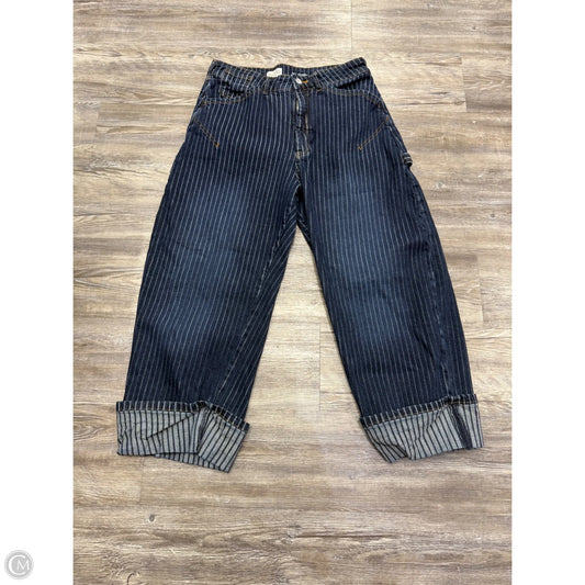 Jeans Cropped By Pilcro In Blue Denim, Size: 10