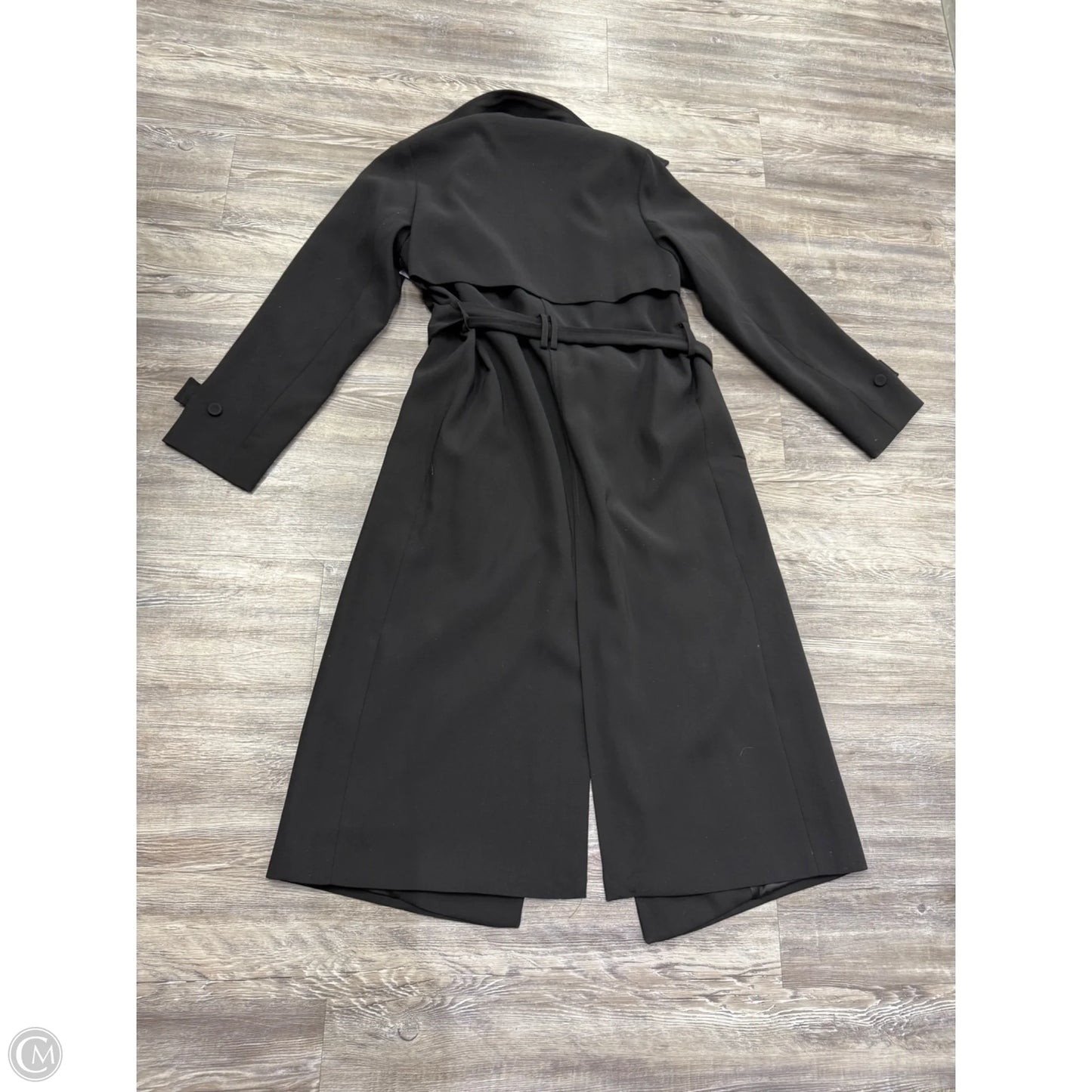 Coat Trench Coat By Mng In Black, Size: M