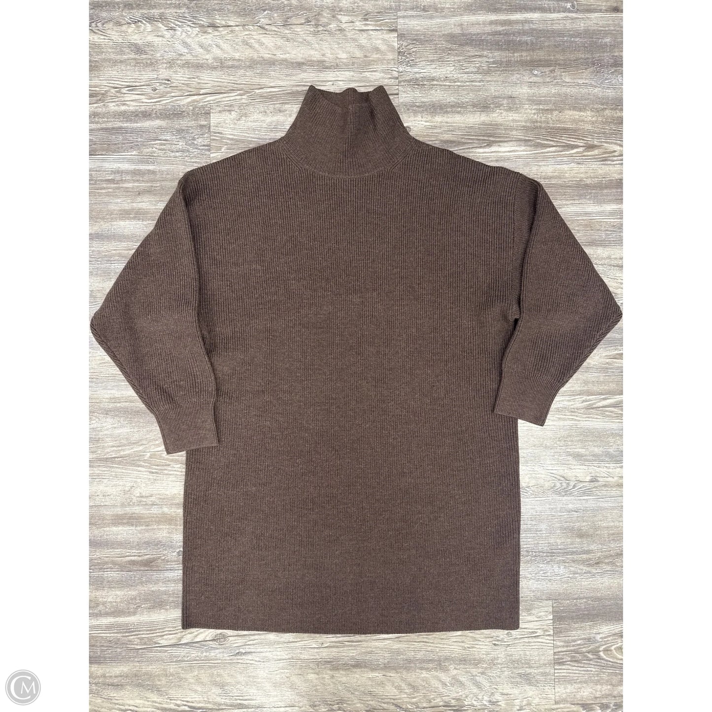 Dress Sweater By Babaton In Brown, Size: L