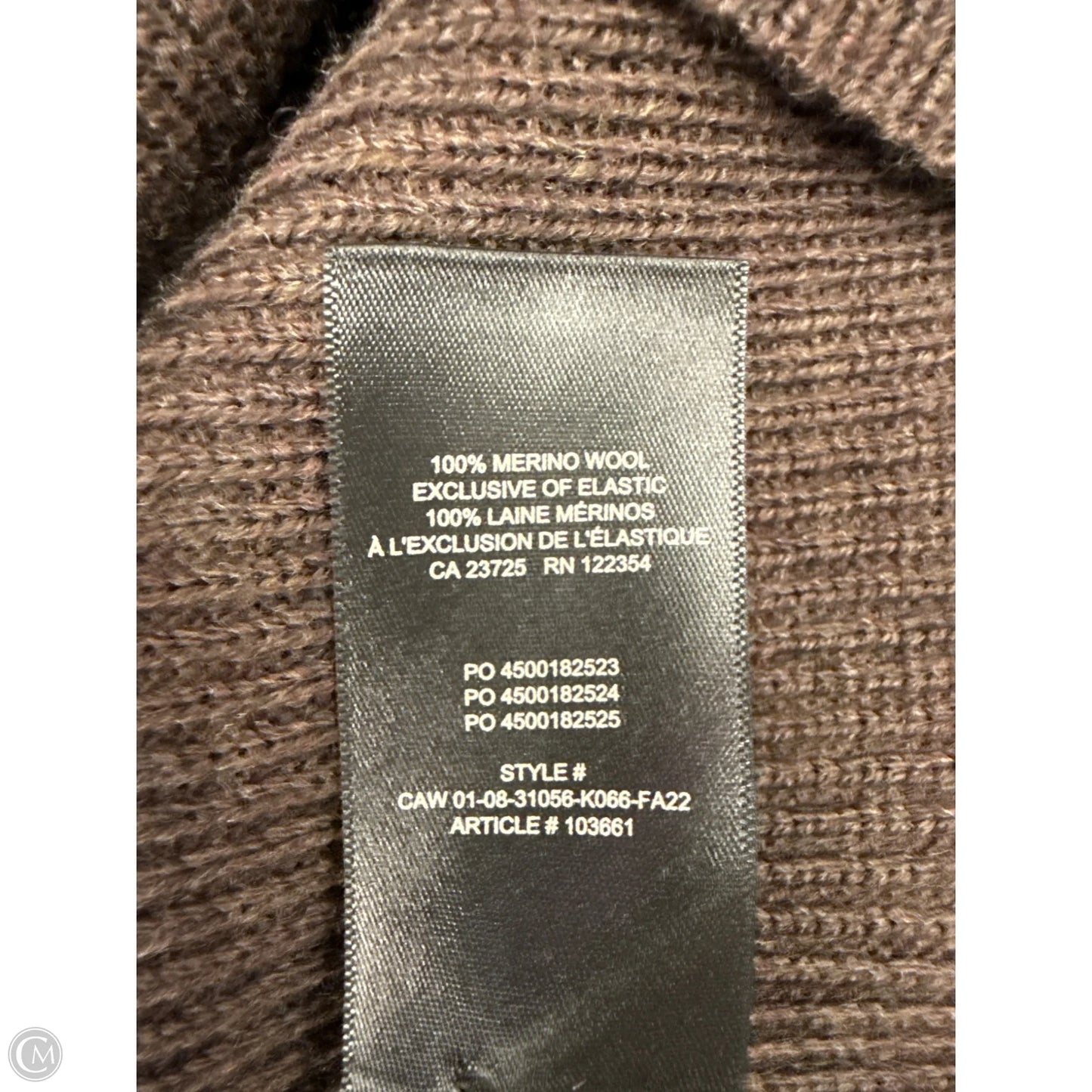 Dress Sweater By Babaton In Brown, Size: L