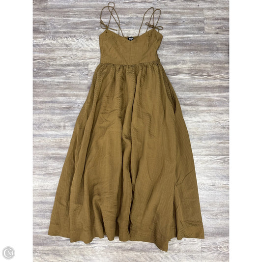 Dress Casual Midi By En Saison In Green, Size: M