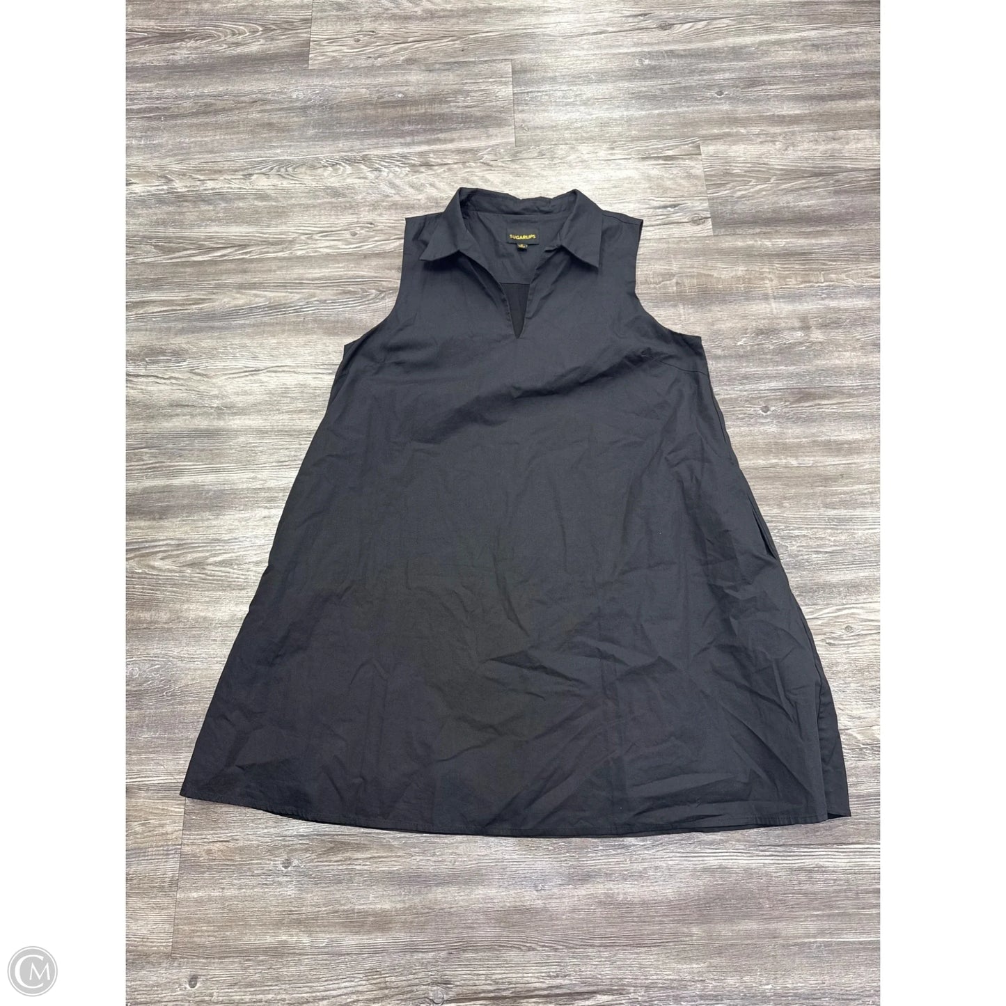 Dress Casual Short By Sugar Lips In Black, Size: M
