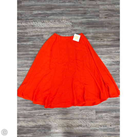 Skirt Maxi By Marie Oliver In Orange, Size: 4