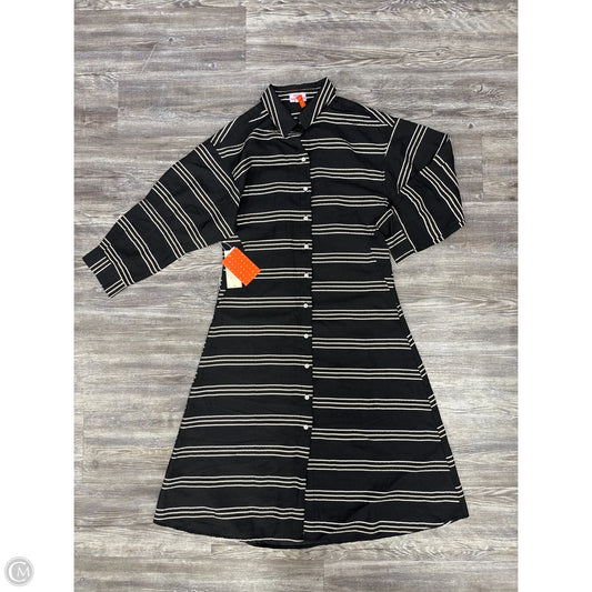 Dress Casual Maxi By Never A Wallflower In Black & Tan, Size: S