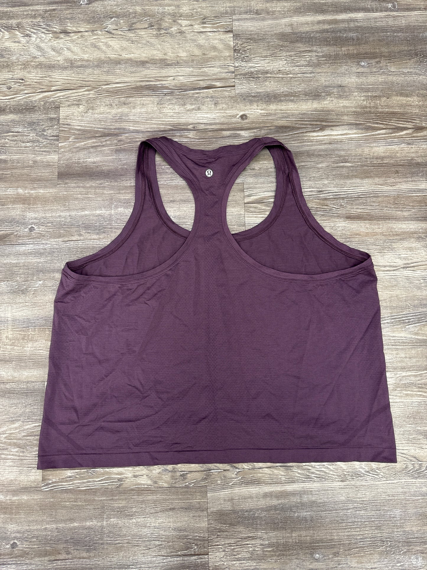 Athletic Tank Top By Lululemon In Purple, Size: 20