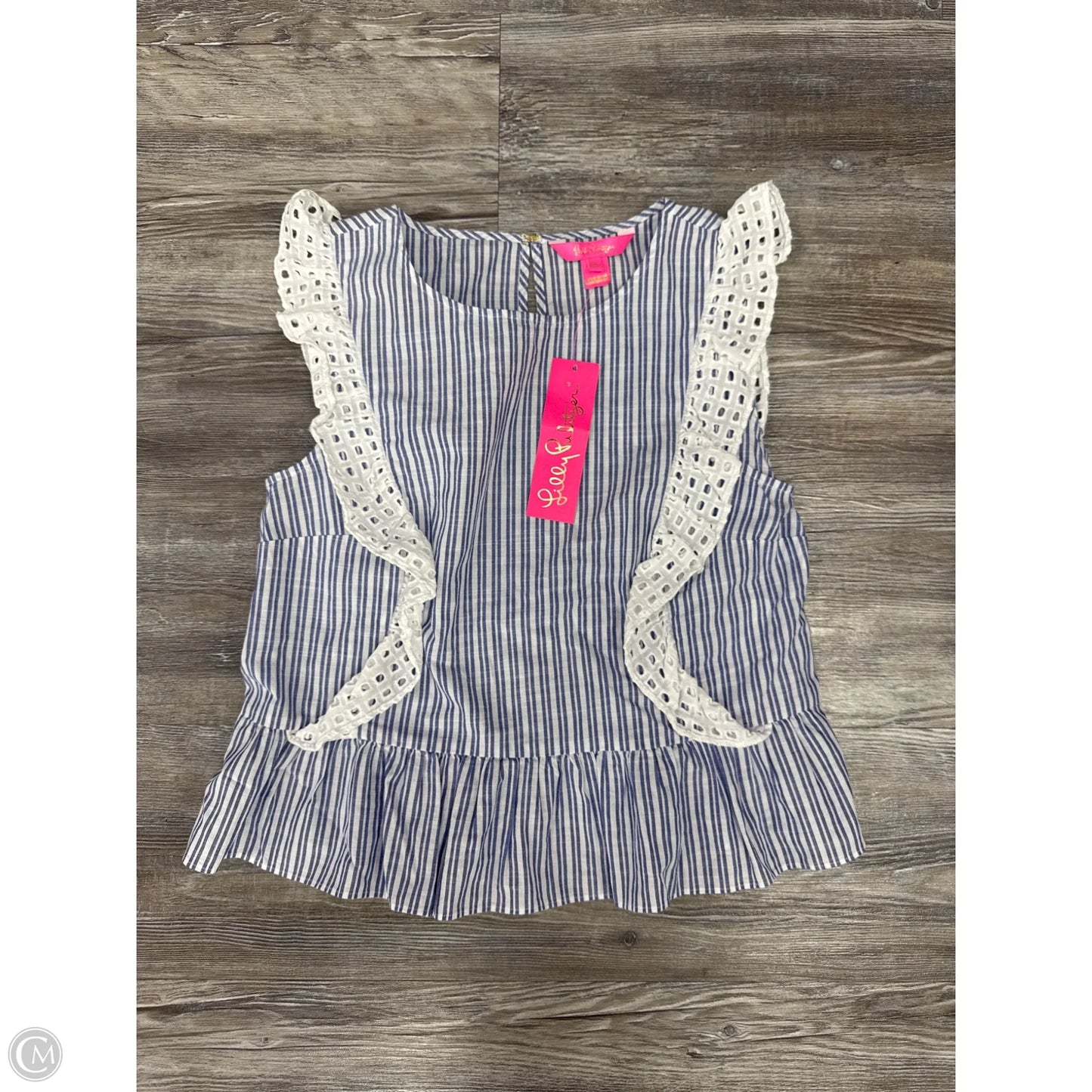 Top Sleeveless By Lilly Pulitzer In Striped Pattern, Size: Xs