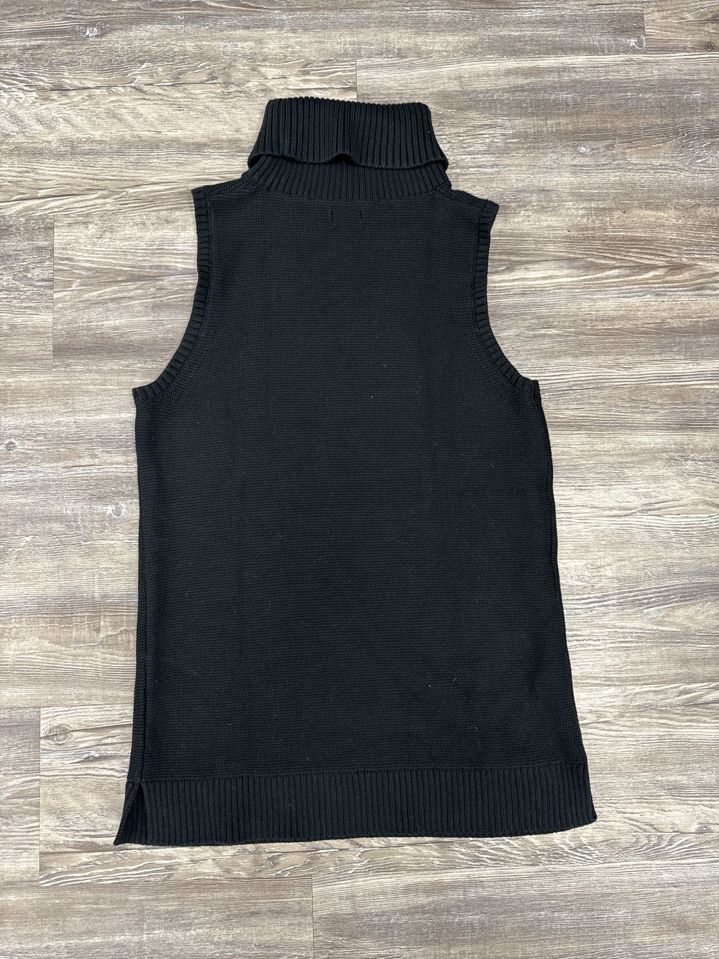 Vest Sweater By J. Crew In Black, Size: M