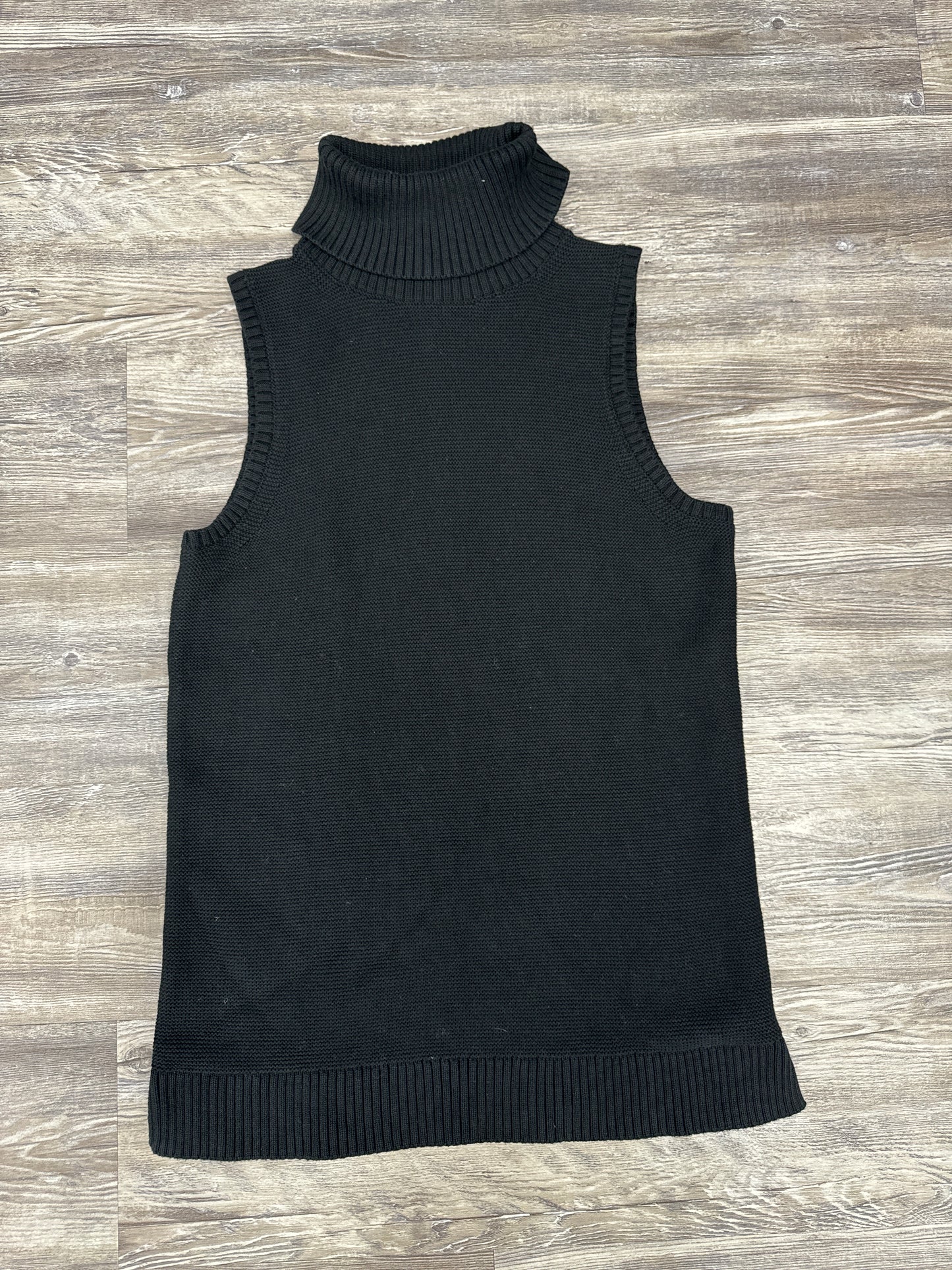 Vest Sweater By J. Crew In Black, Size: M