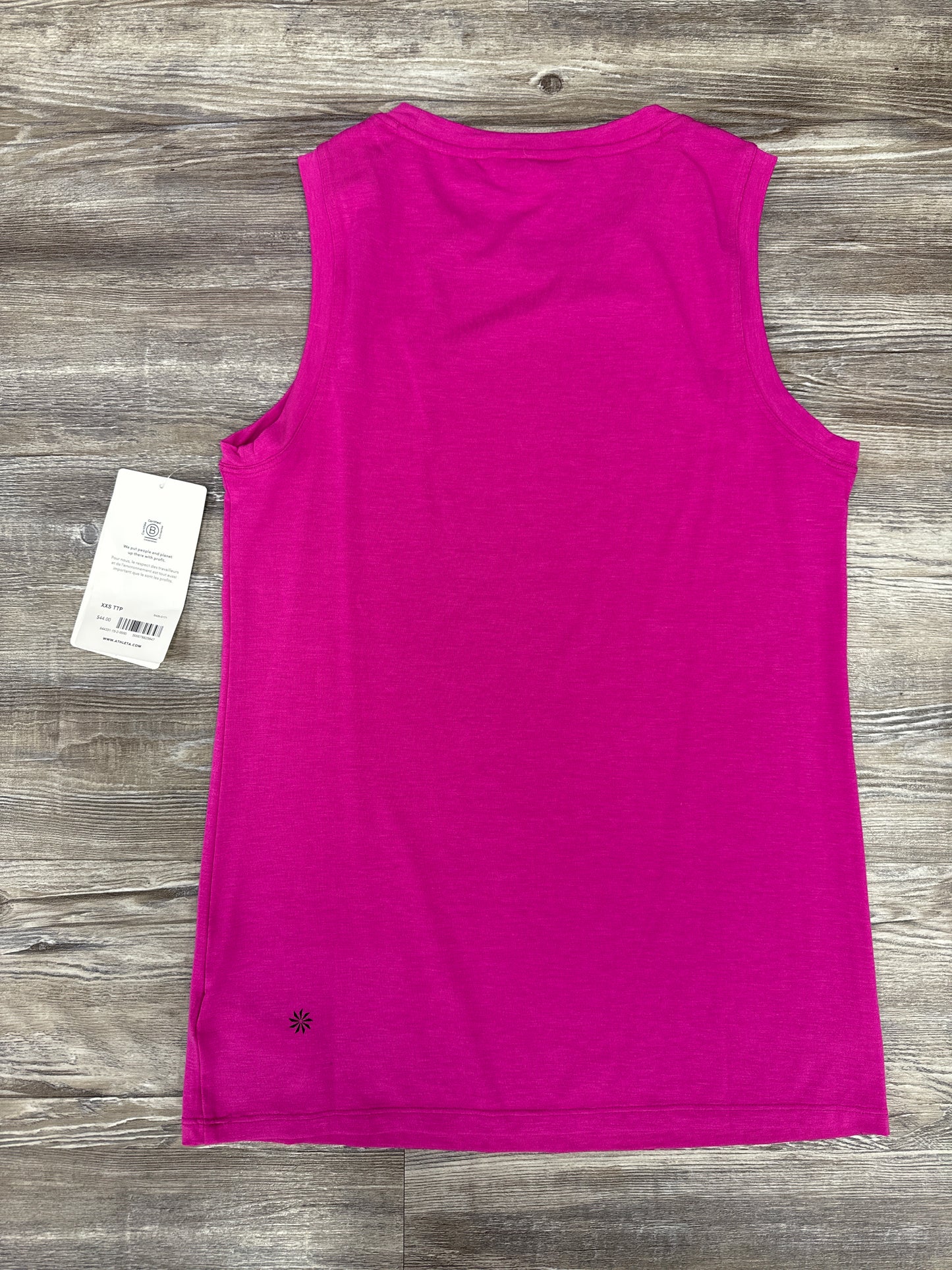 Athletic Tank Top By Athleta In Pink, Size: Xxs