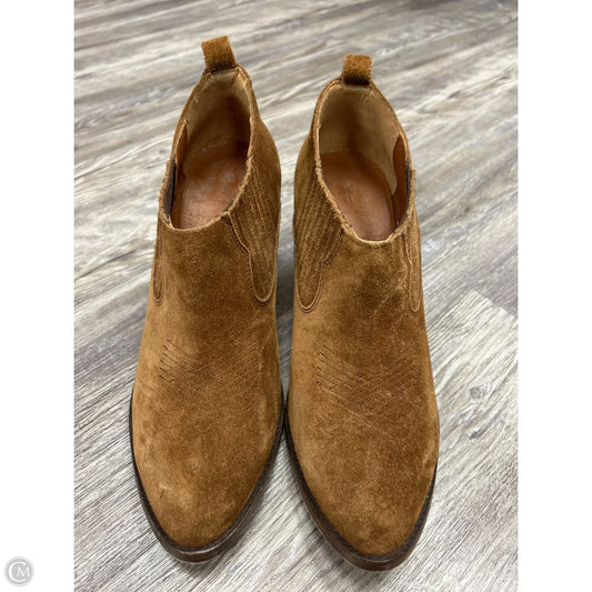Boots Designer By Frye In Brown, Size: 8