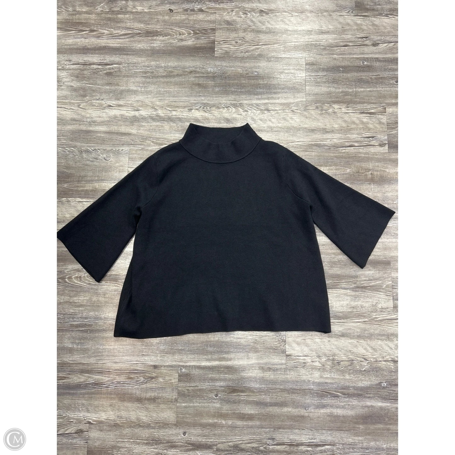 Sweater Designer By Rielle In Black, Size: 1x