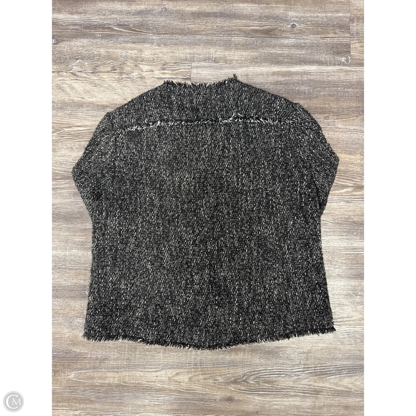 Jacket Designer By Luisa Cerano In Grey, Size: S