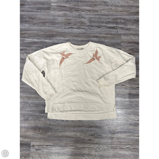 Sweatshirt Designer By All Saints In Cream, Size: S