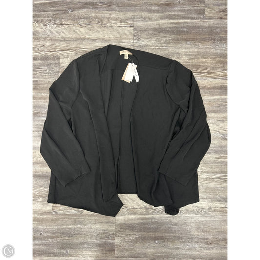 Cardigan By Philosophy In Black, Size: 2x