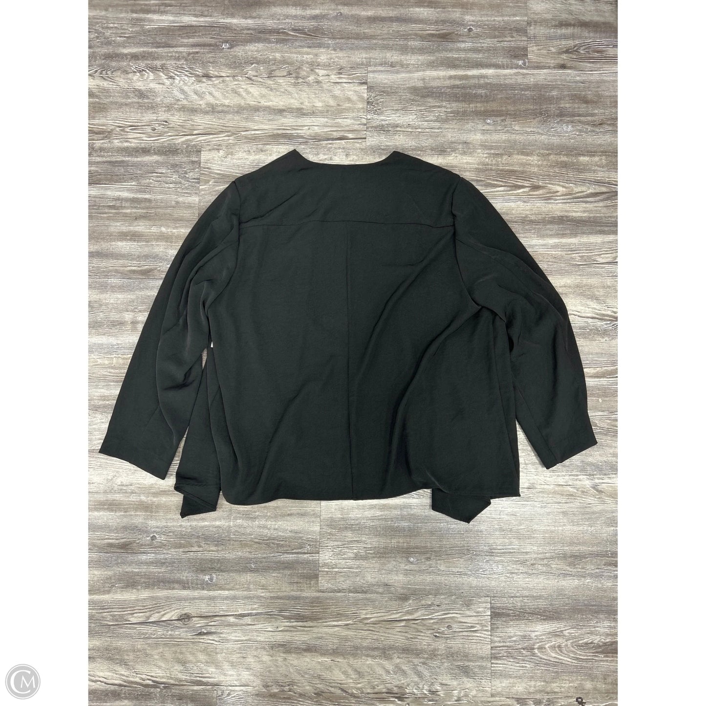 Cardigan By Philosophy In Black, Size: 2x