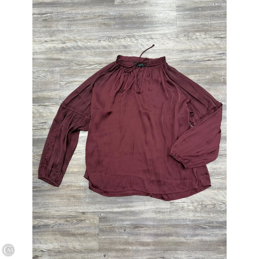 Top Long Sleeve By Lane Bryant In Purple, Size: 18