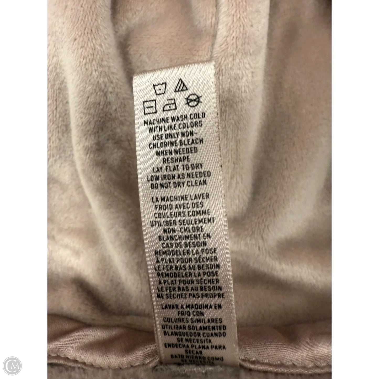 Jacket Fleece By Skims In Pink, Size: M