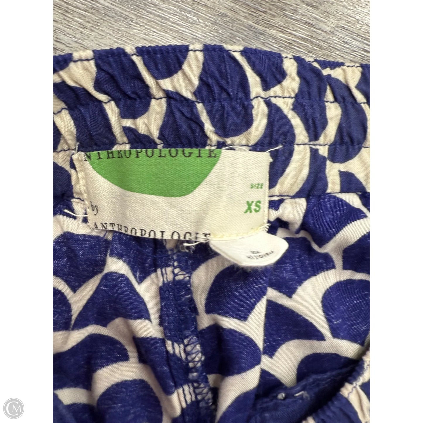Pants Other By Anthropologie In Blue & White, Size: Xs