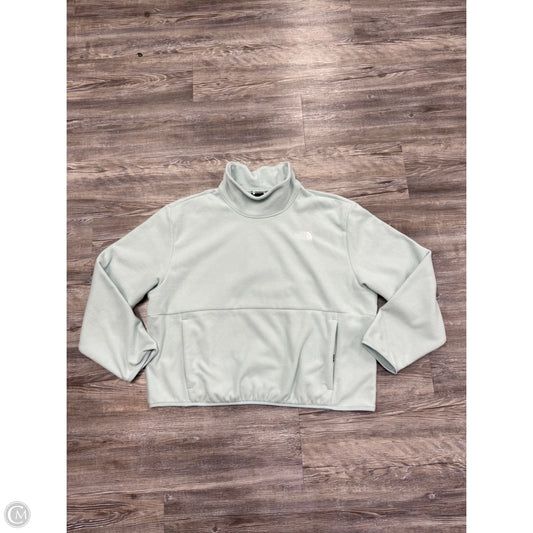 Athletic Sweatshirt Collar By The North Face In Blue, Size: Xl