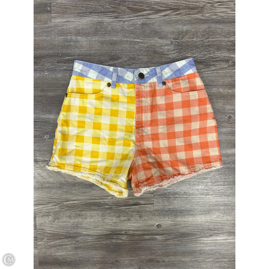 Shorts By Farm Rio In Plaid Pattern, Size: Xs