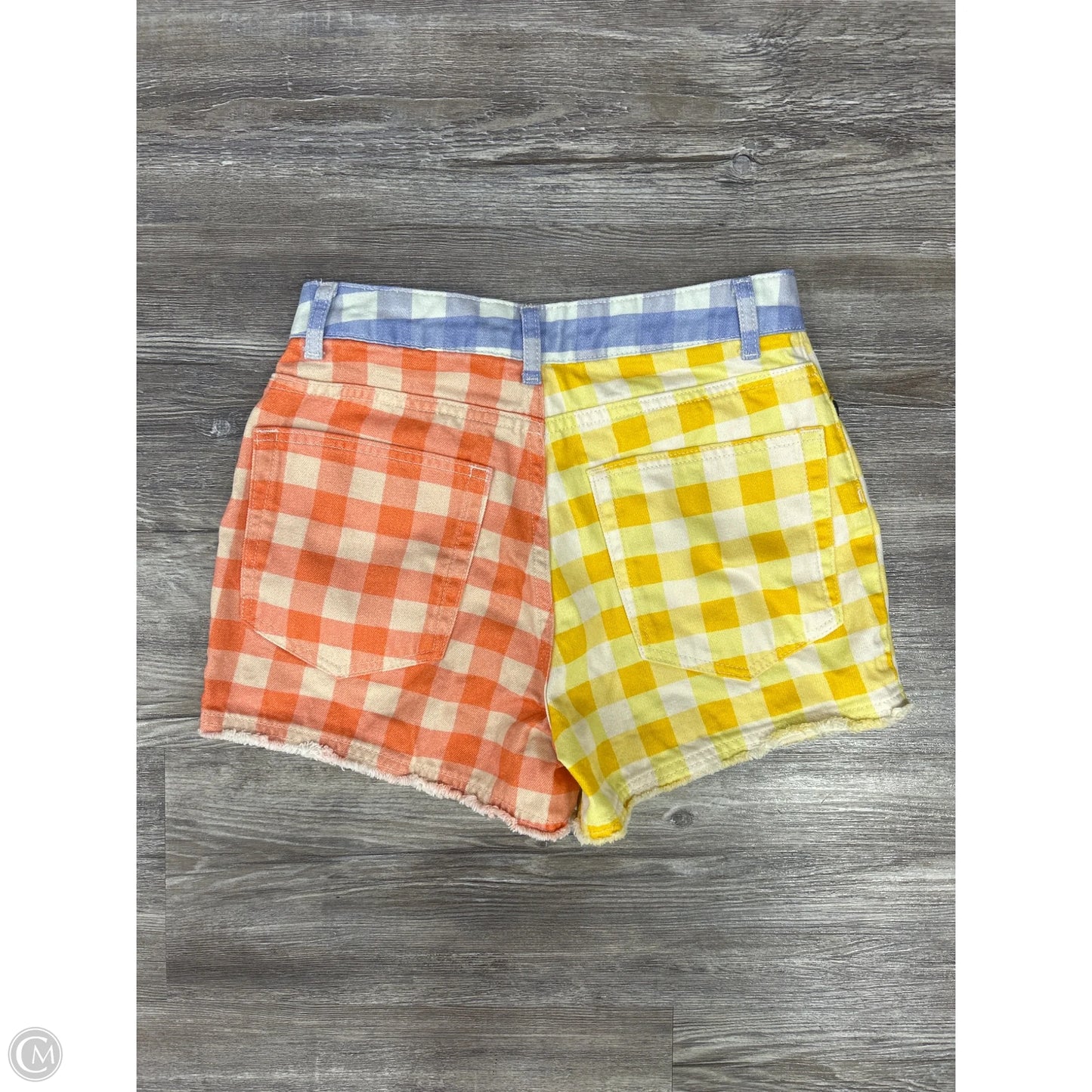 Shorts By Farm Rio In Plaid Pattern, Size: Xs