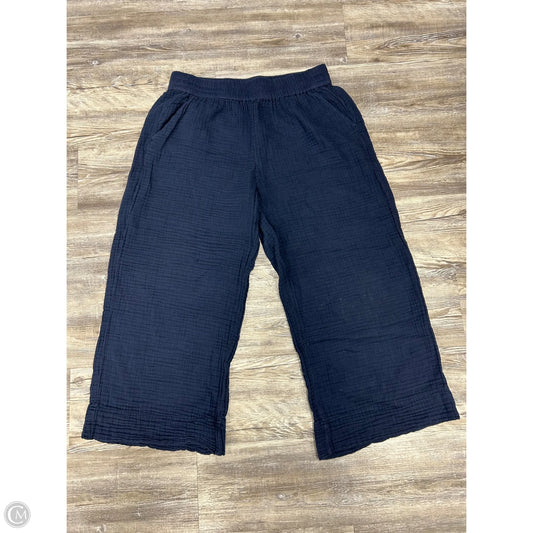 Pants Wide Leg By Lou And Grey In Navy, Size: Xl