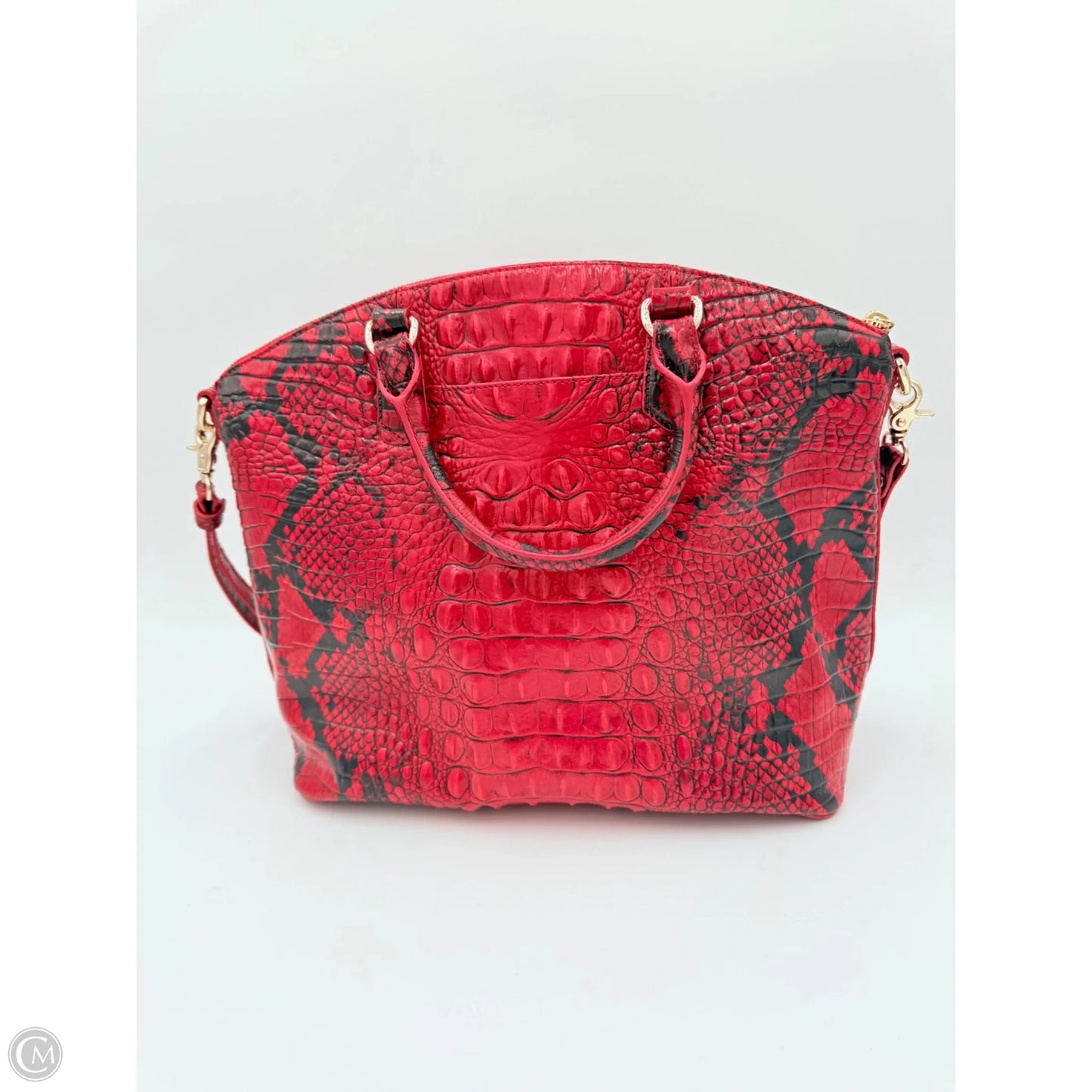 Handbag Designer By Brahmin, Size: Medium