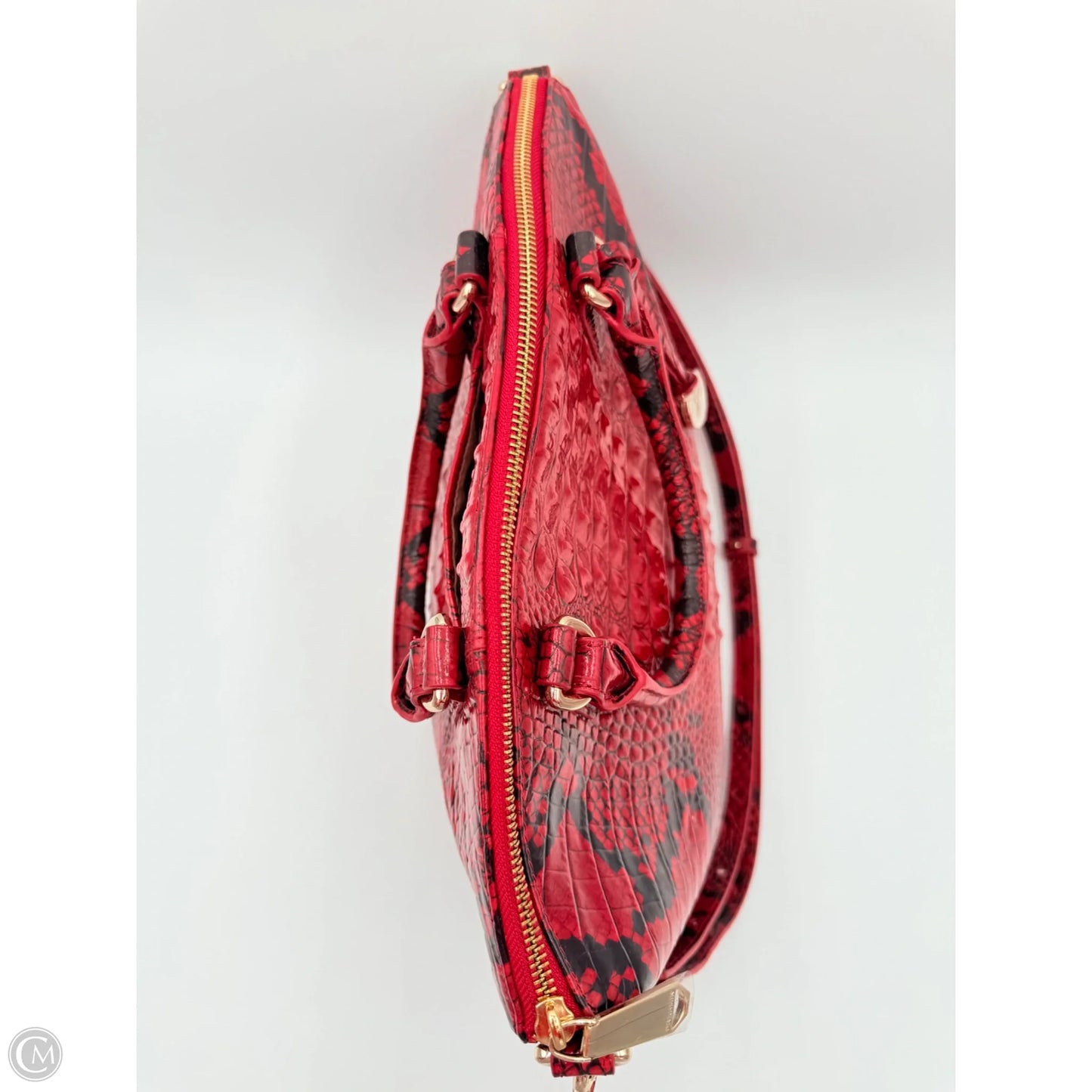 Handbag Designer By Brahmin, Size: Medium
