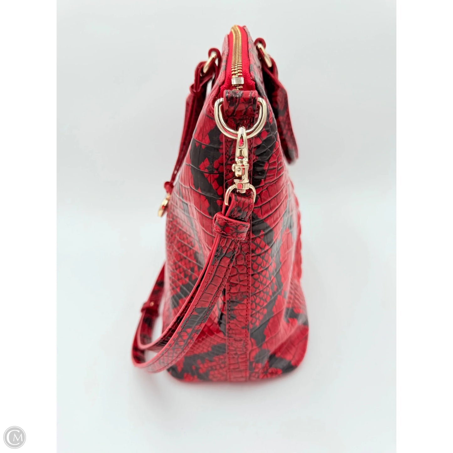 Handbag Designer By Brahmin, Size: Medium