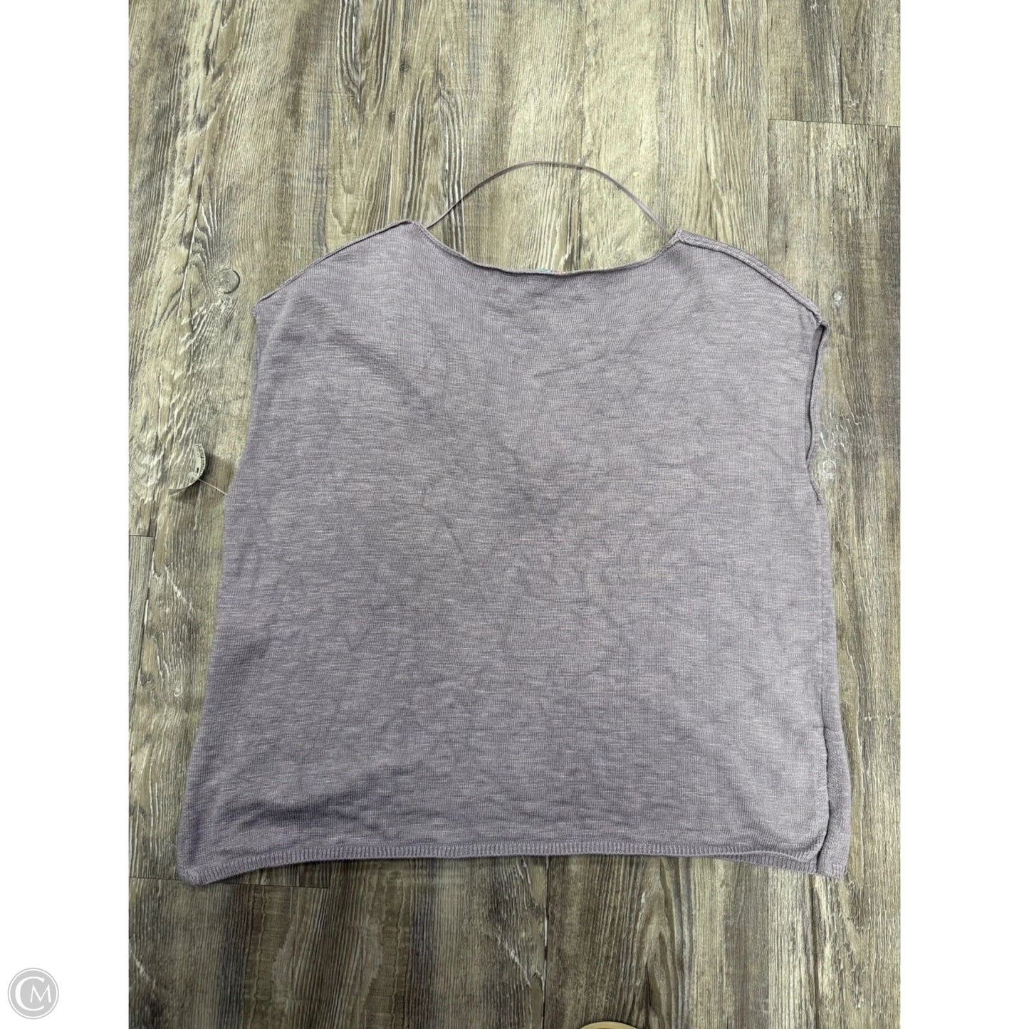 Top Short Sleeve By Free People In Purple, Size: Xs