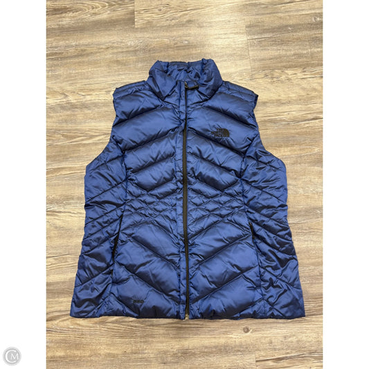 Vest Puffer & Quilted By The North Face In Blue, Size: L