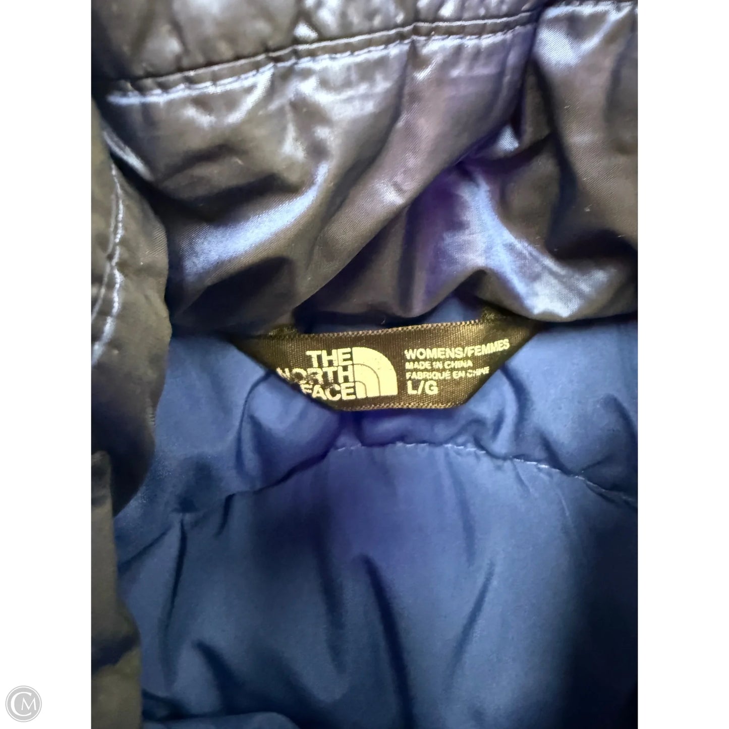 Vest Puffer & Quilted By The North Face In Blue, Size: L