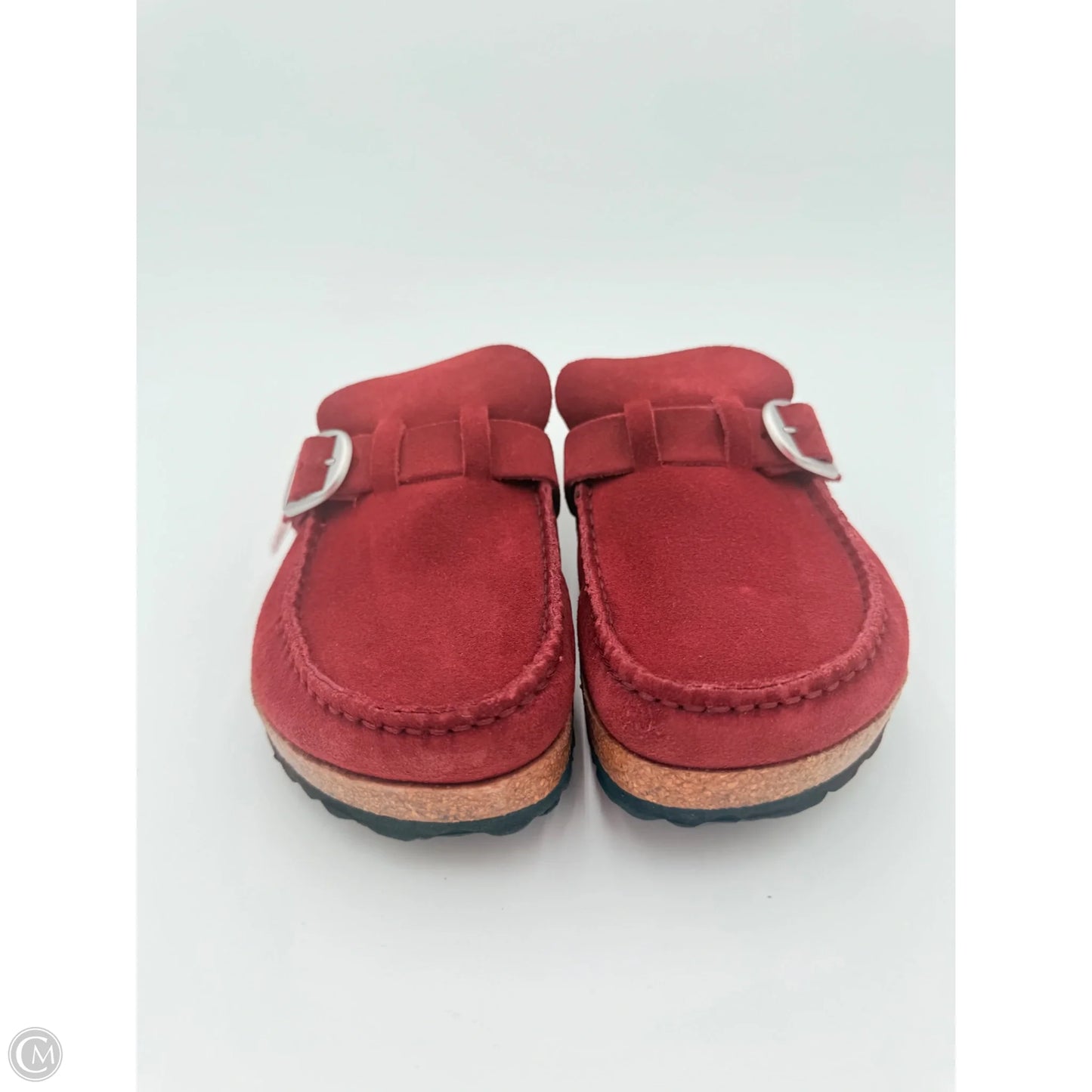 Sandals Flats By Birkenstock In Red, Size: 8