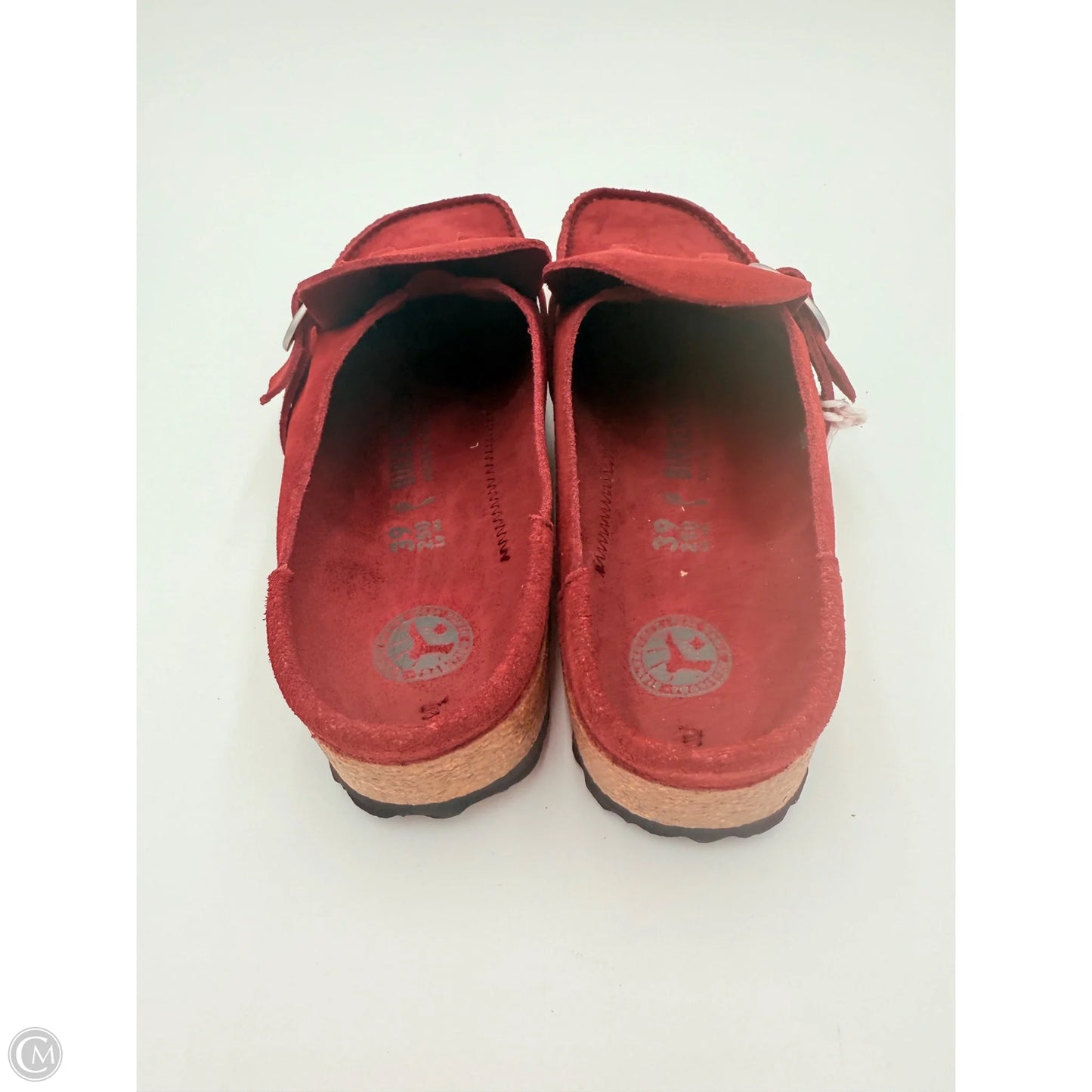 Sandals Flats By Birkenstock In Red, Size: 8