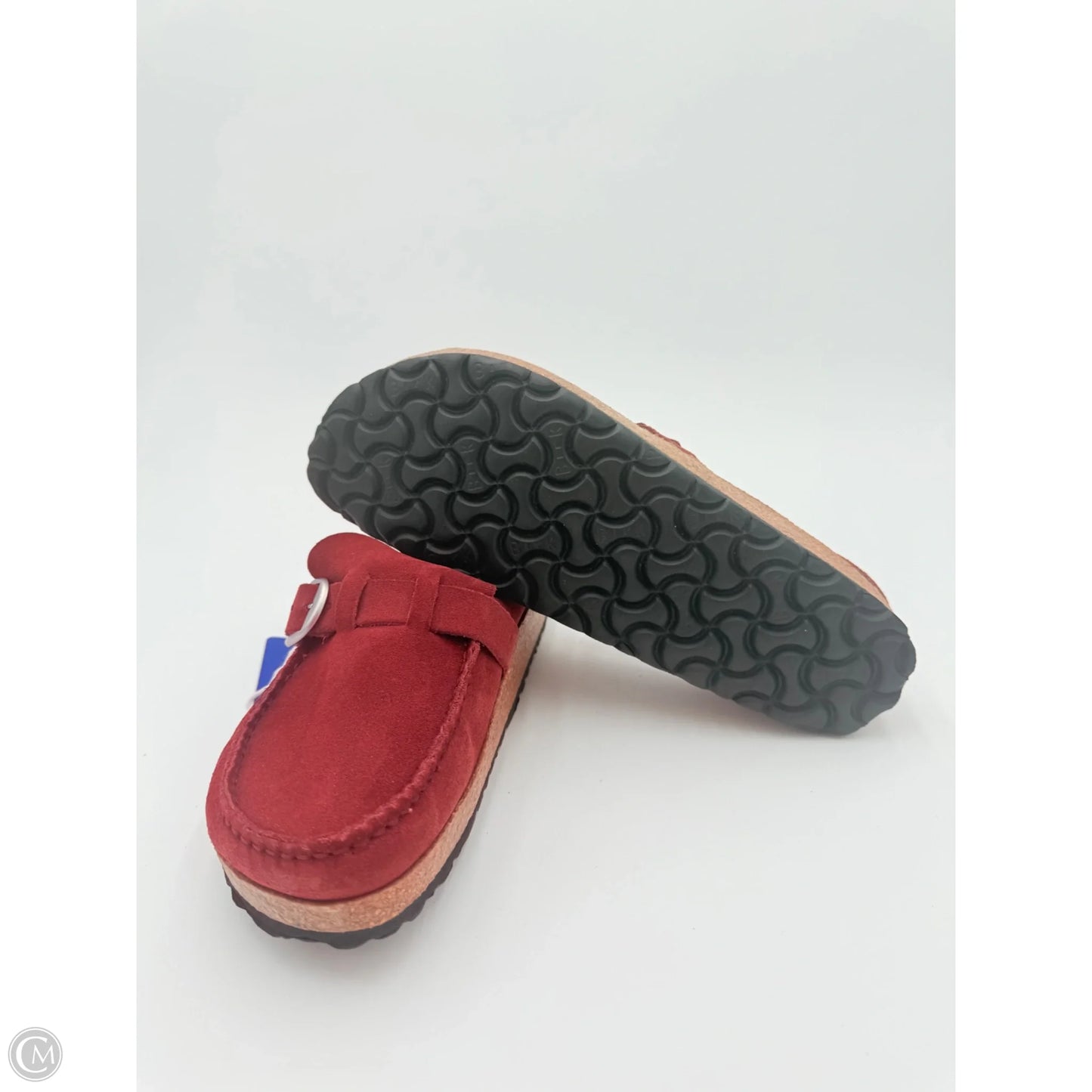 Sandals Flats By Birkenstock In Red, Size: 8