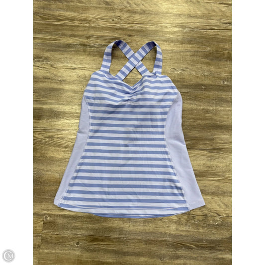 Athletic Tank Top By Lululemon In Purple, Size: 10