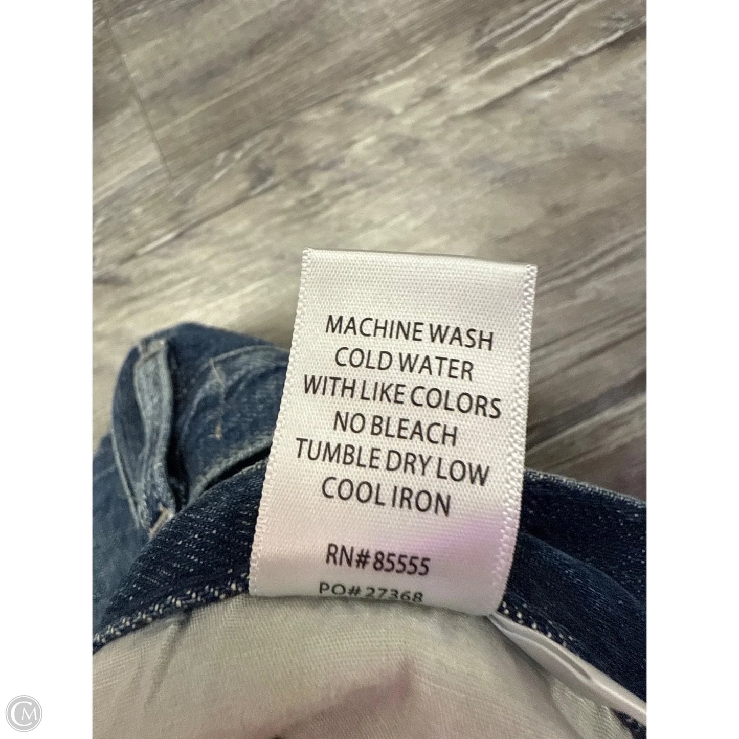 Jeans Boot Cut By Pistola In Blue Denim, Size: 8
