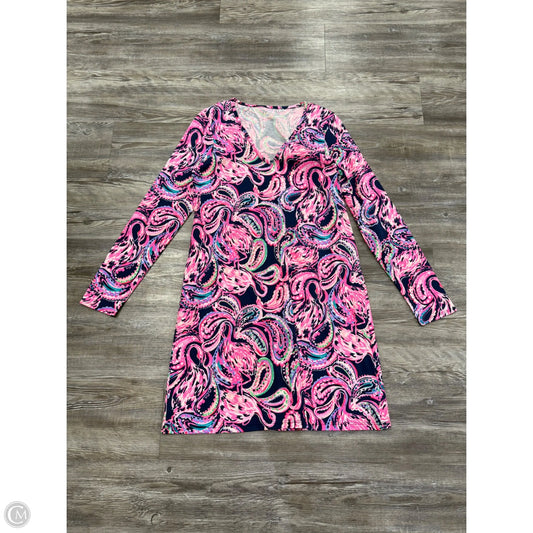Dress Designer By Lilly Pulitzer In Blue & Pink, Size: S