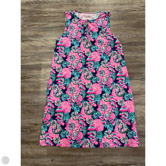 Dress Designer By Lilly Pulitzer In Blue & Pink, Size: S