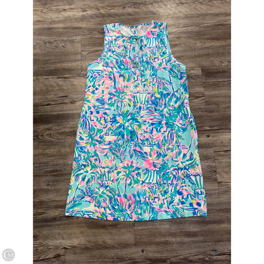 Dress Designer By Lilly Pulitzer In Blue & Pink, Size: S