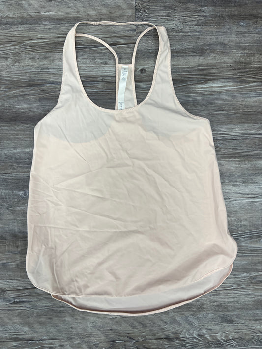 Athletic Tank Top By Lululemon Size: 6