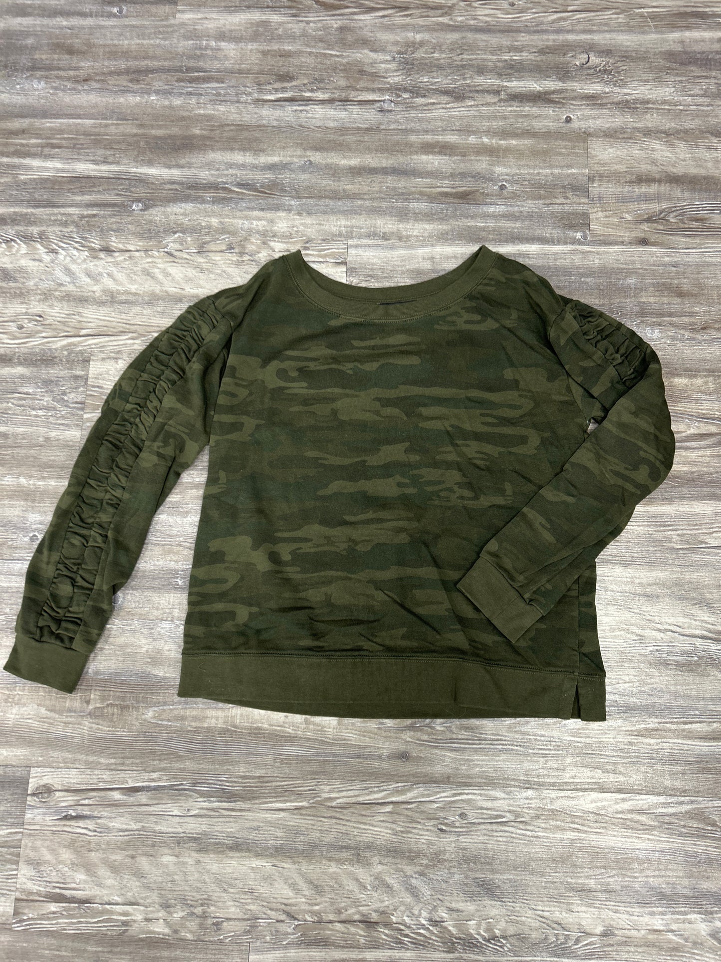 Sweatshirt Crewneck By Sanctuary In Camouflage Print, Size: M
