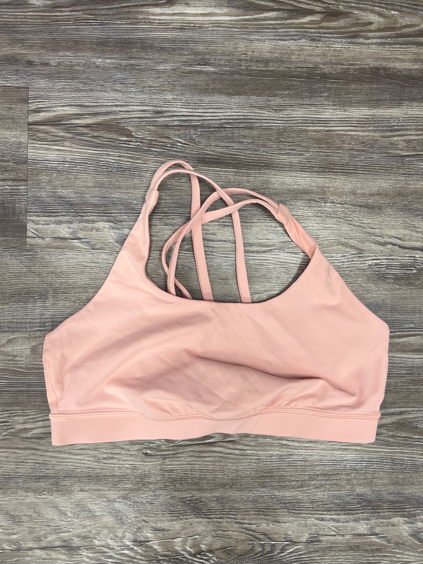 Athletic Bra By Lululemon In Pink, Size: 10