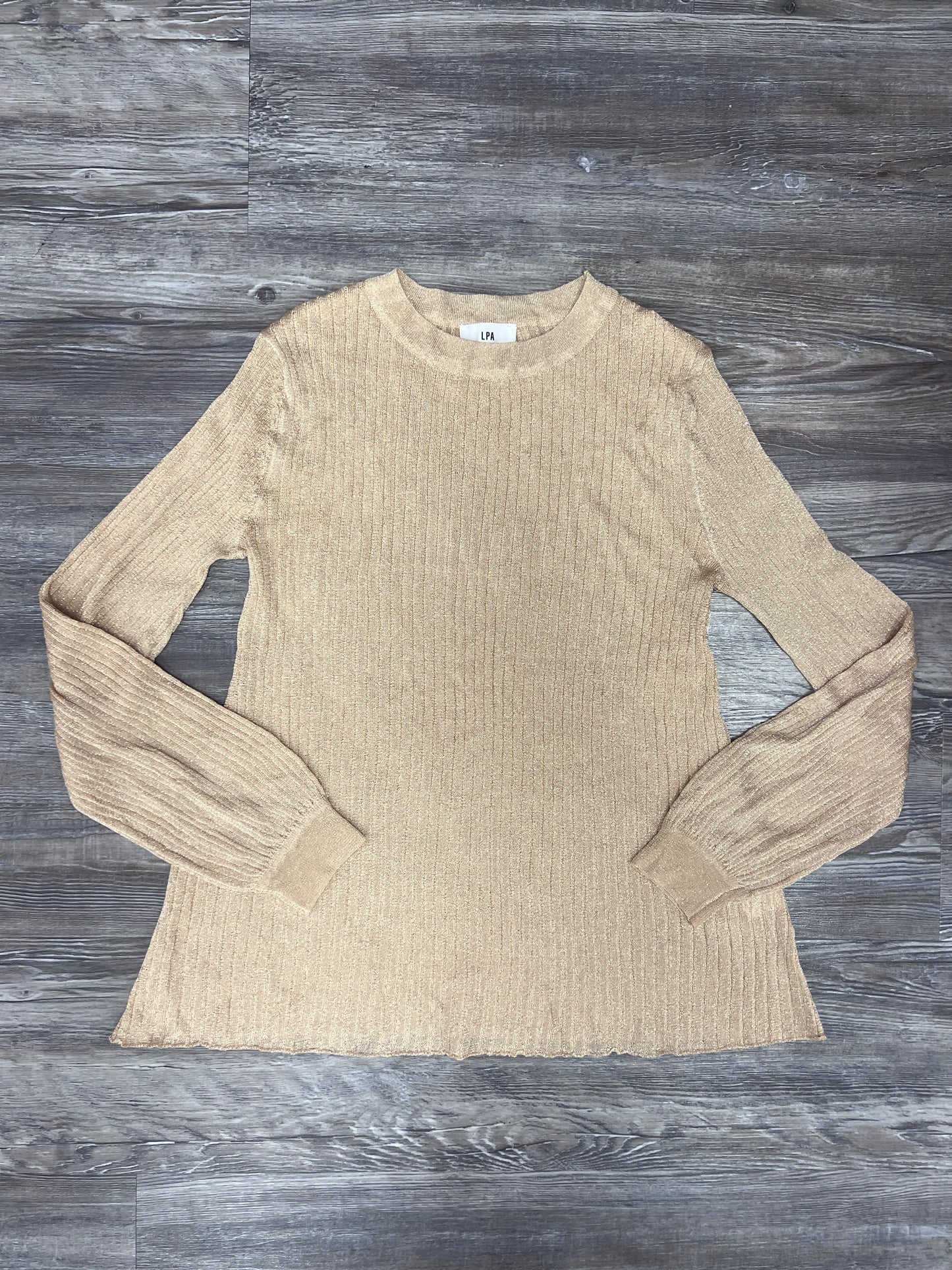 Sweater By Cmb In Gold, Size: Xs