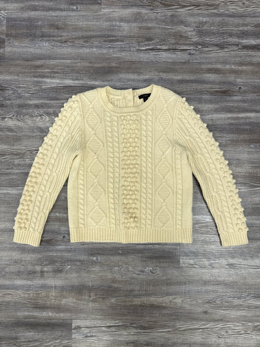 Sweater By J. Crew In Cream, Size: S