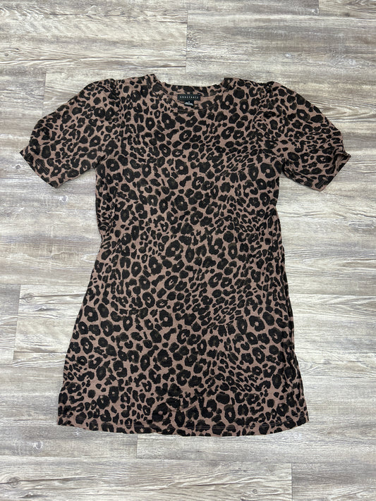 Dress Casual Short By Sanctuary In Animal Print, Size: S