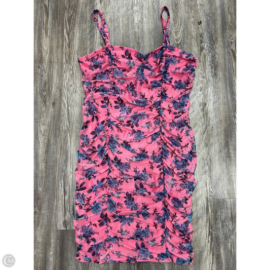 Dress Party Short By Torrid In Pink, Size: 1x