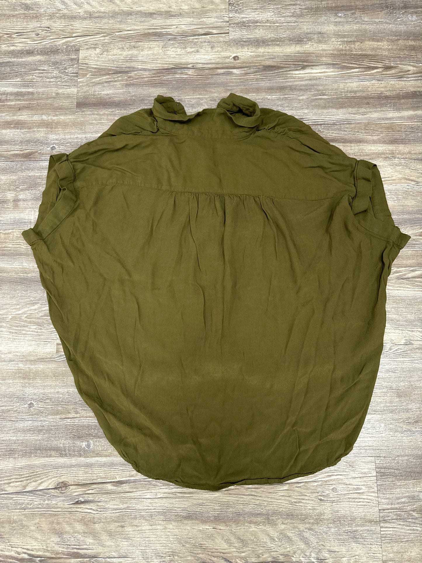 Top Short Sleeve By Madewell In Green, Size: 2x