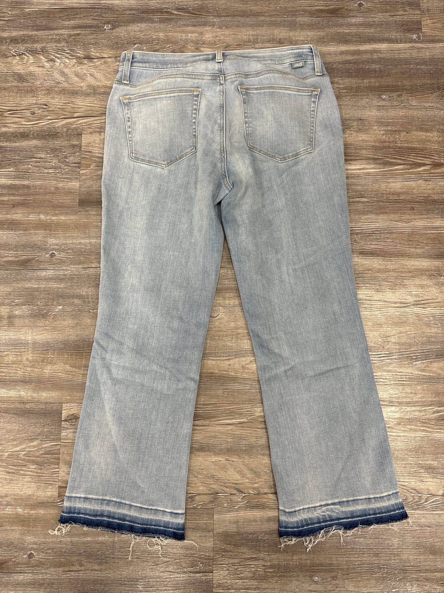 Jeans Boot Cut By Jag In Blue Denim, Size: 8